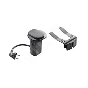 Органайзер настольный 2К+З+USBcharge черная (054086) - Legrand