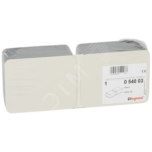 Коробка под заливку 8 (2х4) модулей (054003)