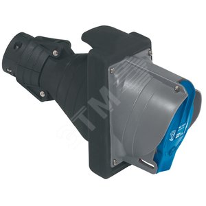 Мобильная розетка Hypra - IP 44/55 - 3К+З - 63 А - пластик/резина | 053606 | Legrand - Legrand