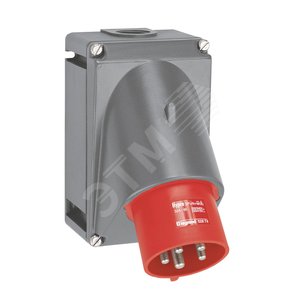 Встраиваемая вилка Hypra - IP 44 - 3К+Н+З - 32 А -пластик | 052874 | Legrand - Legrand