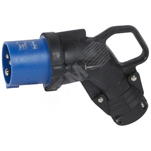 Угловая вилка Hypra - IP 44 - 2К+З - 16 А - резина | 052152 | Legrand - Legrand