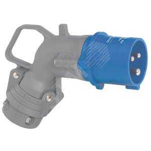 Вилка угловая IP44 2К+З 230v 16А Hypra - Legrand