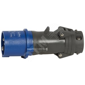 Hypra Вилка IP44 2K+З 230v 16А (052042)