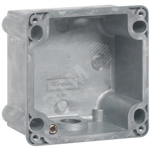 Коробка с одним ответстием под сальник Hypra Prisinter - IP 44/55 - 3К+Н+З - 16 А - металл | 052959 | Legrand - Legrand