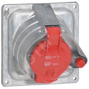 Розетка встраиваемая IP44 3К+H+З 400v 32А Hypra Pr (052914)