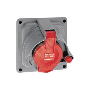 Розетка встраиваемая IP44 3К+З 400v 32А Hypra Pr