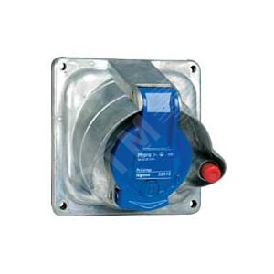 Встраиваемая розетка Hypra Prisinter - IP 44/55 - 3К+З - 32 А - металл | 052713 | Legrand - Legrand