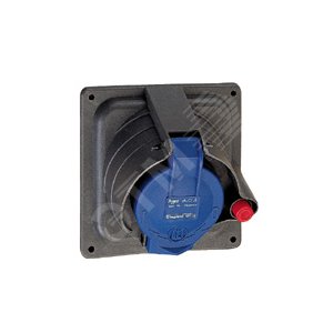 Розетка встраиваемая Pr IP44 3К+З 230v 32А Hypra (052703)