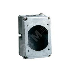 Коробка с одним отверстием под сальник Hypra 3К+Н+З 16А металл IP44 (052239) - Legrand