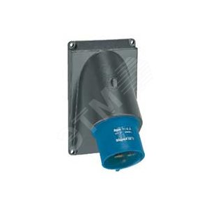 Встраиваемая вилка Hypra - IP 44 - 2К+З - 16 А -пластик | 052172 | Legrand - Legrand