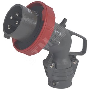 Угловая вилка Hypra - IP 66/67-55 - 3К+3 - 16 А - пластик | 051110 | Legrand - Legrand