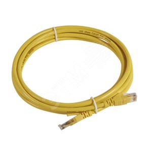 Патч-корд  6a U/UTP желтLSZH3м - Legrand