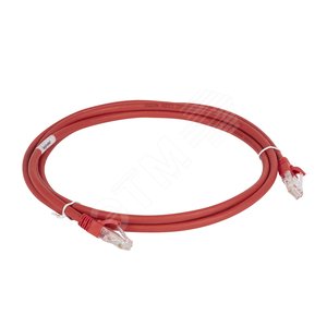 Патч-корд кат.6a U/UTP красный LSZH 5м - Legrand