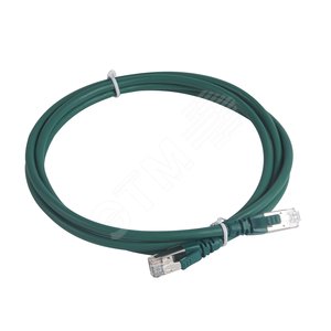П-корд кат6А S/FTP зел.LSZH 2м - Legrand