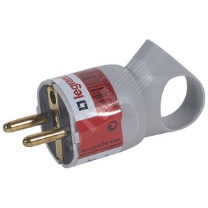 Вилка 2К+З  серая Элиум (050192) - Legrand