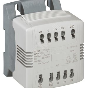 Трансформатор однофазный 230/400-24V 63Ва (044202) - Legrand