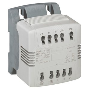 Трансформатор однофазный 230/400-24V 160Ва (044204) - Legrand