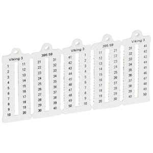 Viking Маркировка 5мм 1-50 вертикальная (039559) - Legrand