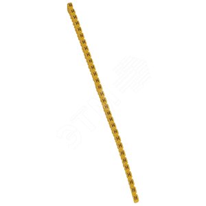 CAB3 Кольцо маркировочное 1.5-2.5мм (H) черное/желтое (300шт) (038337) - Legrand
