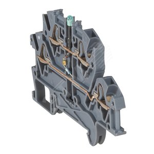 Клемма 4х5 2 яруса с диодом - Legrand Euro