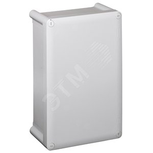 Коробка промышленная пластиковая - IP55 - IK07 - RAL 7035 - 270x170x86 мм - сплошная крышка | 035970 | Legrand