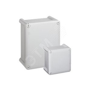 Коробка промышленная пластиковая - IP66 - IK08 - T 029 - 130x75x74 мм - непрозрачная крышка | 035007 | Legrand