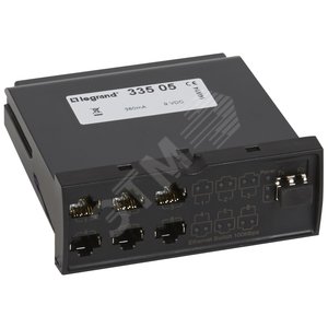 Коммут. 6xRJ45+2LC 10/100 VOIP - Legrand