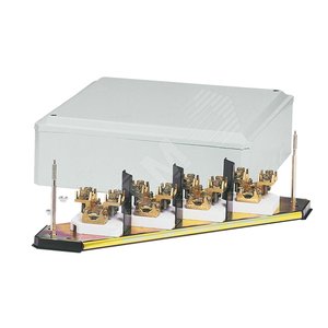 Клеммный блок - IP 30 - IK 07 - 4П - кабель сечением 25 мм? - бежевый RAL 7032 | 033024 | Legrand - Legrand