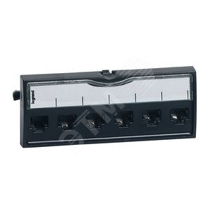 Вставка STP 6RJ45 кат6А - Legrand