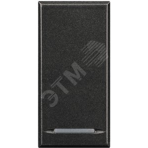 Axolute Кнопка 1Р (NO) 16А 250 В~ антрацит (HS4055) - Legrand