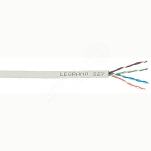 Кабель для локальных сетей - категория 5е - U/UTP - 4 пары -LSZH - 305 м | 032750 | Legrand - Legrand