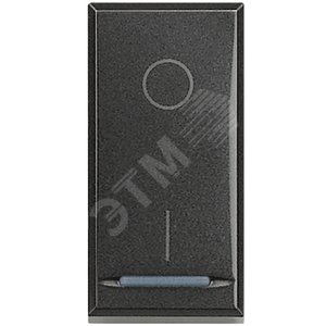 Axolute Переключатель на 2 направления 1Р 20А 250В~ антрацит (HS4053/20) - Legrand