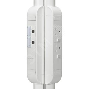 Розеточный блок на 8М. белый | 031066 | Legrand - Legrand
