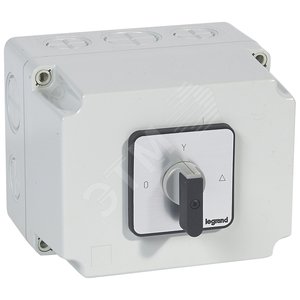 Pr40 Переключатель кулачковый для защиты двигателя 1V Бокс (027785) - Legrand