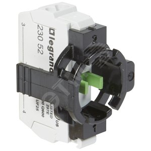 Блок контактный для головок с пружинными клеммами НО (023052)