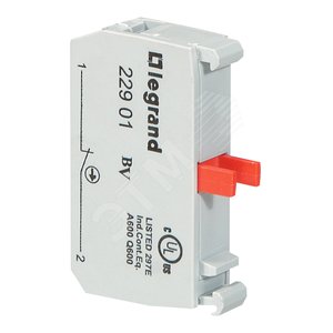 Контактный блок для головок - Osmoz - для комплектации - под винт - НЗ | 022901 | Legrand - Legrand