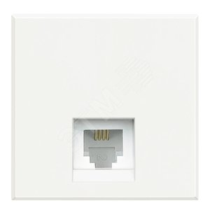 Axol Rj12 Разъем Тлфн 2м Бел - Legrand