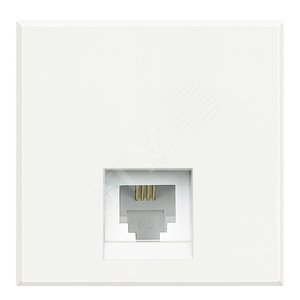 Axol Rj11 Разъем Тлфн 2м Бел - Legrand
