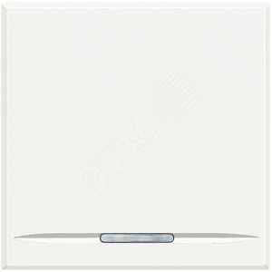 Axolute Кнопка 10А 2 модуля автоматические клеммы белый (HD4055M2A)