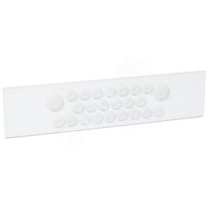 Пластина для ввода кабелей для пластиковых шкафов XL3 400 (020171)