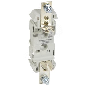 Цоколь для предохранителя 1П 160А размер 0 (019946)