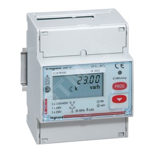 Счетчик трехфазный 5А трансформаторное включение (004674) - Legrand