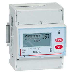 Счетчик Прям. 63А 3Ф - Legrand