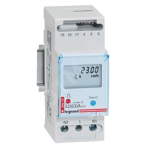 Счетчик однофазный 63А прямое включение - Legrand