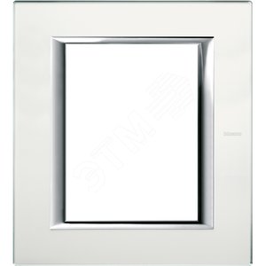 Ax. Рам. 3+3м Квад. Мат. Стекл - Legrand