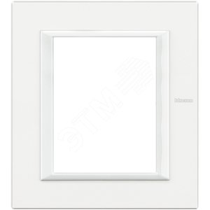 Axolute Накладки декоративные прямоугольные White/белый на 3+3 модуля - Legrand