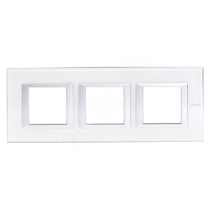 Axolute Рамка 2х3 поста 71мм горизонтальная Whice (HA4802M3HVSW) - Legrand