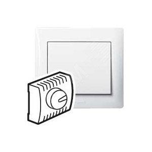 Galea Life Белый Накладка светорегулятора поворотного 1000W | 777059 | Legrand - Legrand