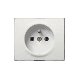 Galea Life Панель лицевая для розетки двойной 2К+З SCHUKO белая