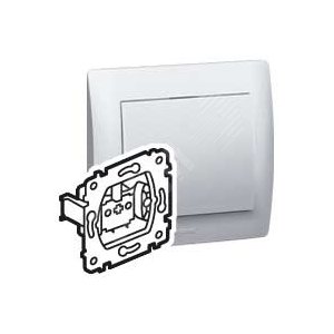 PRO21 Механизм розетки 1 пост пост с винтовой клеммой (775916) - Legrand
